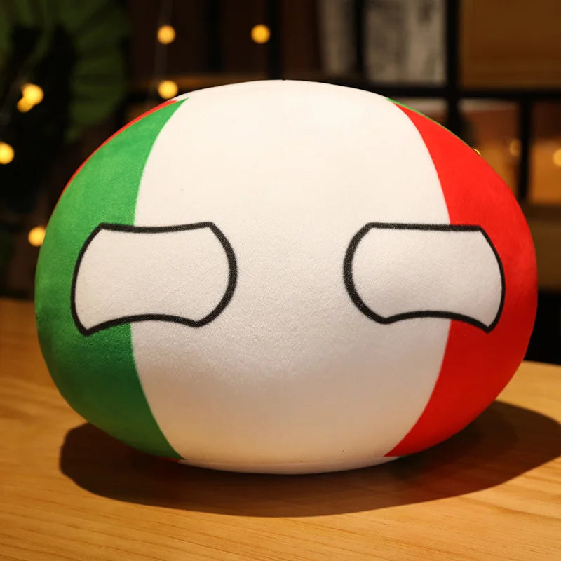 Polandball Country Ball Plush Denmark Usa France Uk Japan Germany Italy